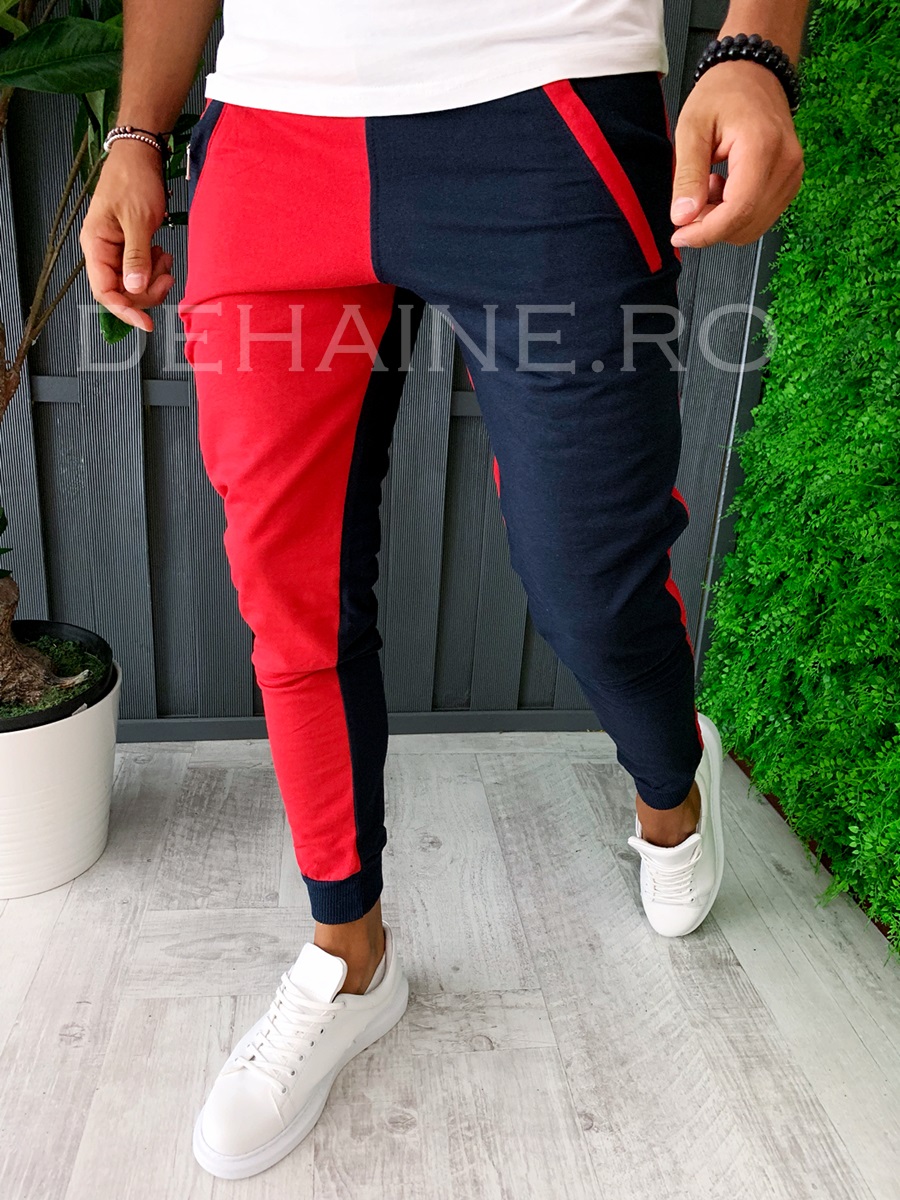 Pantaloni de trening conici A6099 J4-3